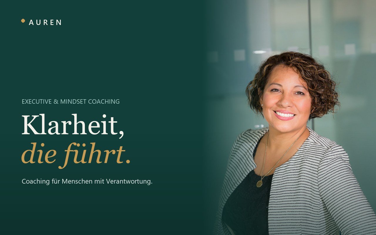 AUREN — Konzept-Webdesign für Executive & Mindset Coaching
