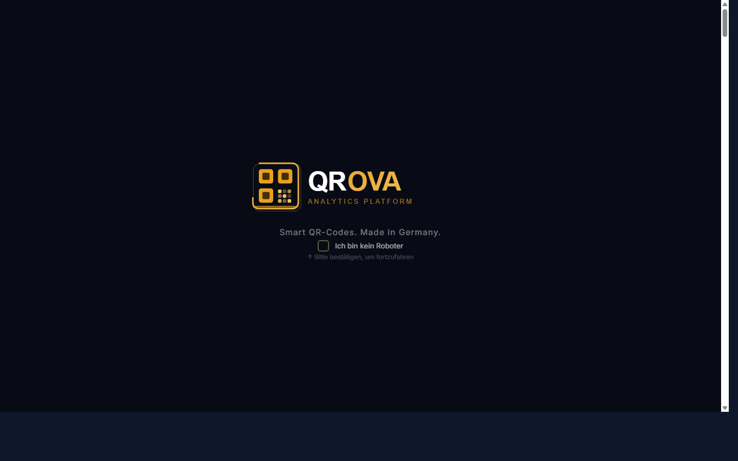 QROVA QR mit Statistik